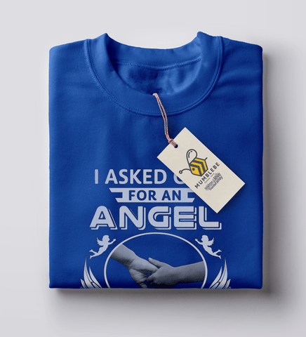 I Asked God For An Angel She Sent Me My Wife - Customizable T Shirt
